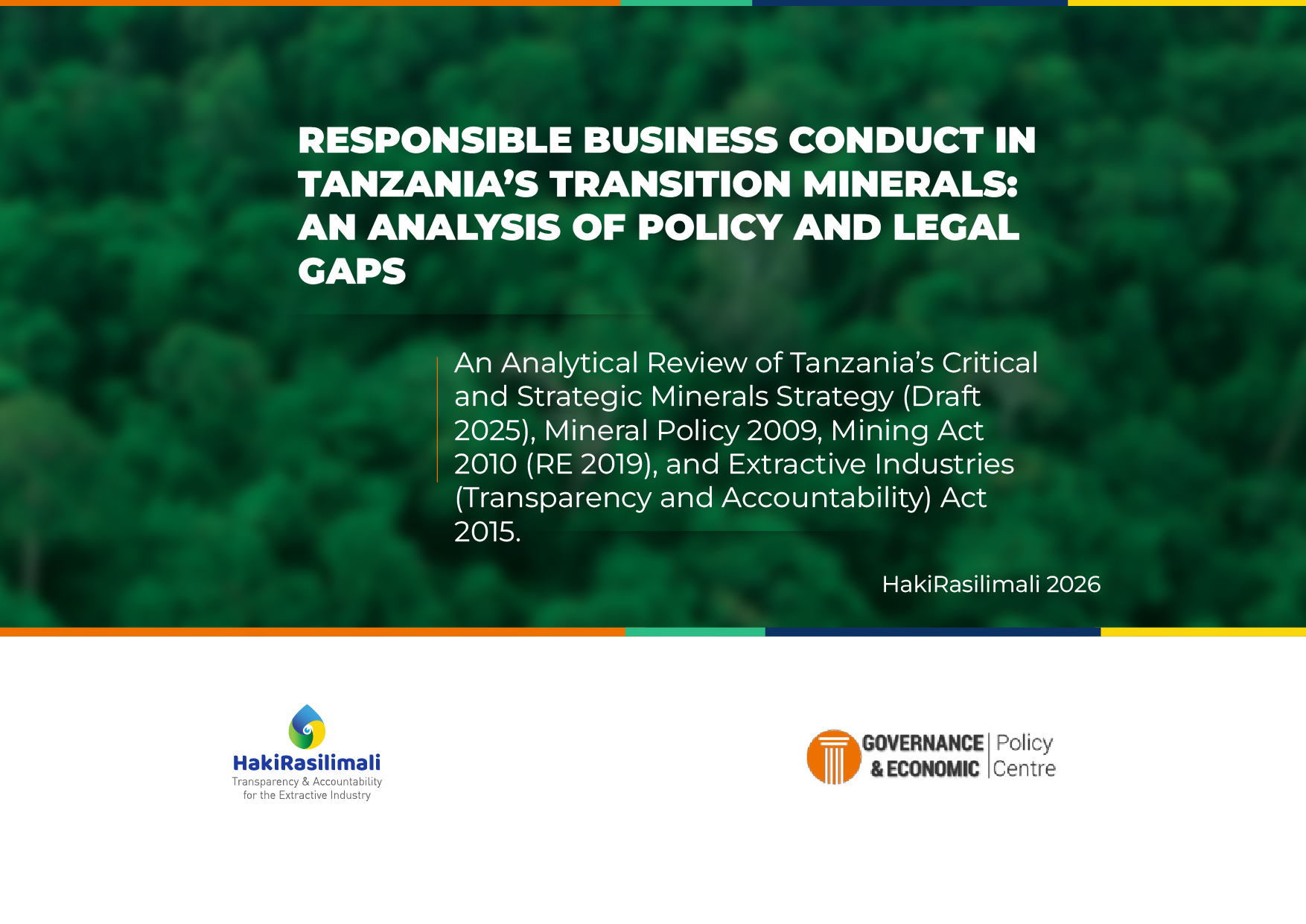 Responsible Business Conduct in Tanzania’s Transition Minerals: An Analysis of Policy and Legal Gaps